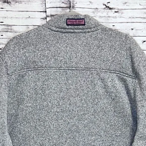 Vineyard Vines Classic Sweater Fleece Shep Shirt - Picture 6 of 11